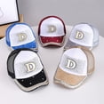 thumbnail image 6 of Breathable Sequin Baseball Cap for Men Women Adjustable Casual Sports Hat, 6 of 6