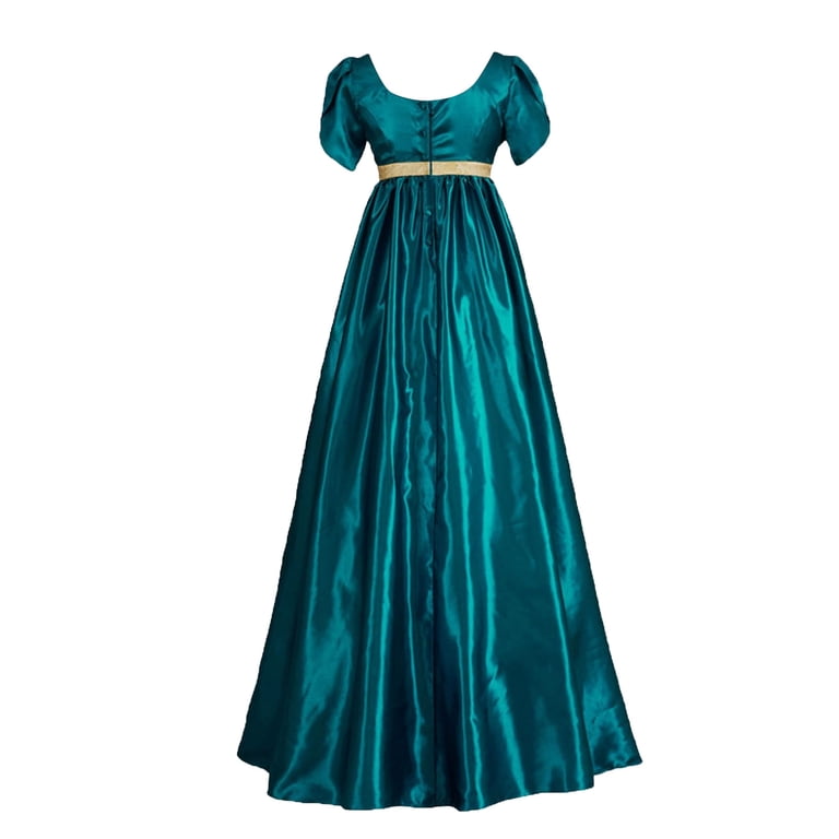 silk renaissance dress Navy Blue Chenille Corset as pictured TARIENDY Womens Regency Era Dresses