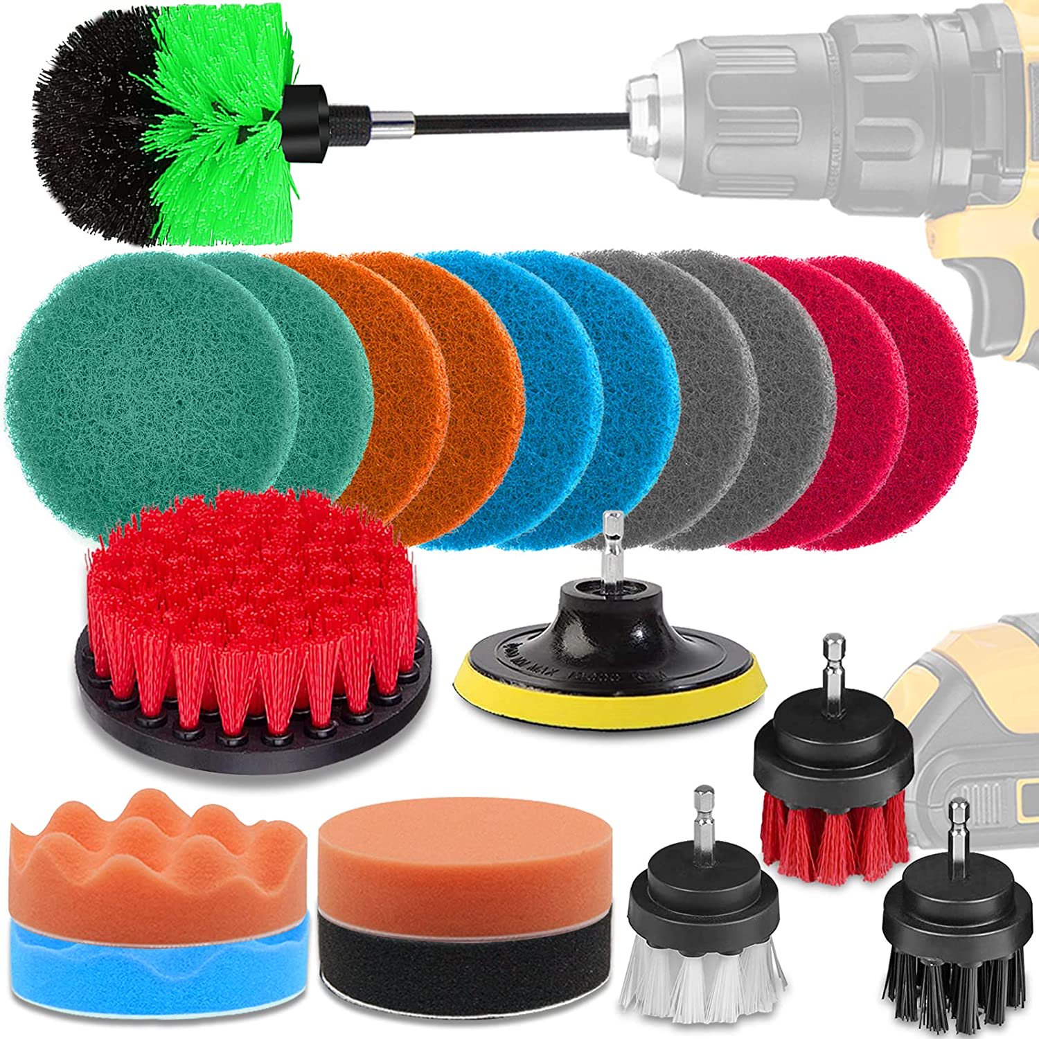 drill brush attachment set cleaning multi purpose power drill brush attachment set cleaning multi purpose power