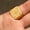 GOLD, variant on San Benito Jesus Anillo Hombre Catholic Jewelry Religion Cross Stainless Steel-GOLD-10