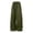 Army Green, variant on Mens Solid Color Casual Cargo Pants Elastic Waist Straight Wide Leg Outdoor Hiking Pants with Pockets