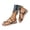 Black, variant on Women's Summer Open Toe Slippers With Bow Tie Straps Casual Slide Sandals Fashion Comfortable Flat Beach Footwear