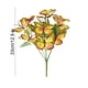 thumbnail image 3 of Ramo de flores artificiales de seda con forma de mariposa para decoración de ventanas interiores y jardines exteriores | Arreglo floral artificial con hojas verdes para decoración del hogar, 3 of 6