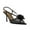 Black, variant on XYD Women Rose Mesh Slingback Pumps Peep Toe Thin High Heel Sandals Elegant Evening Dinner Prom Shoes Size 7 Black
