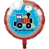 All Aboard Train Mylar Balloons, 3 Count