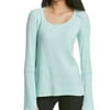 Kensie NEW Blue Womens Size XS Thermal Shirts & Tops Athletic Apparel