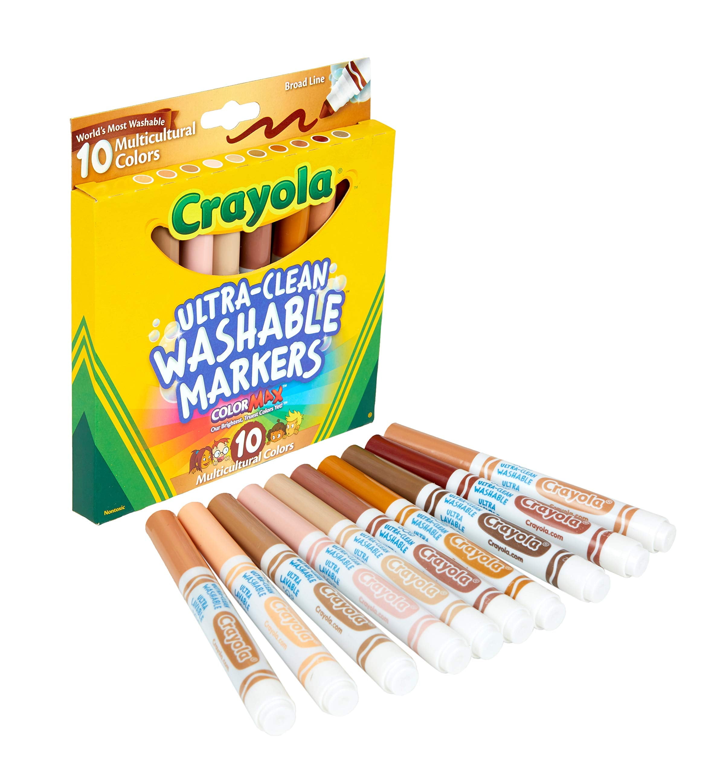 Crayola Multicultural Markers, 10 Count