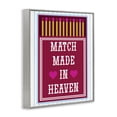 thumbnail image 2 of Stupell Industries Traditional Vintage Match Made In Heaven Gray Framed Giclee Art, 24 x 30, by Lil' Rue, 2 of 8