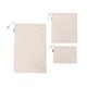 thumbnail image 3 of Reusable Cotton Storage Bags with Drawstring for Flour Rice and Food 3 Piec, 3 of 3