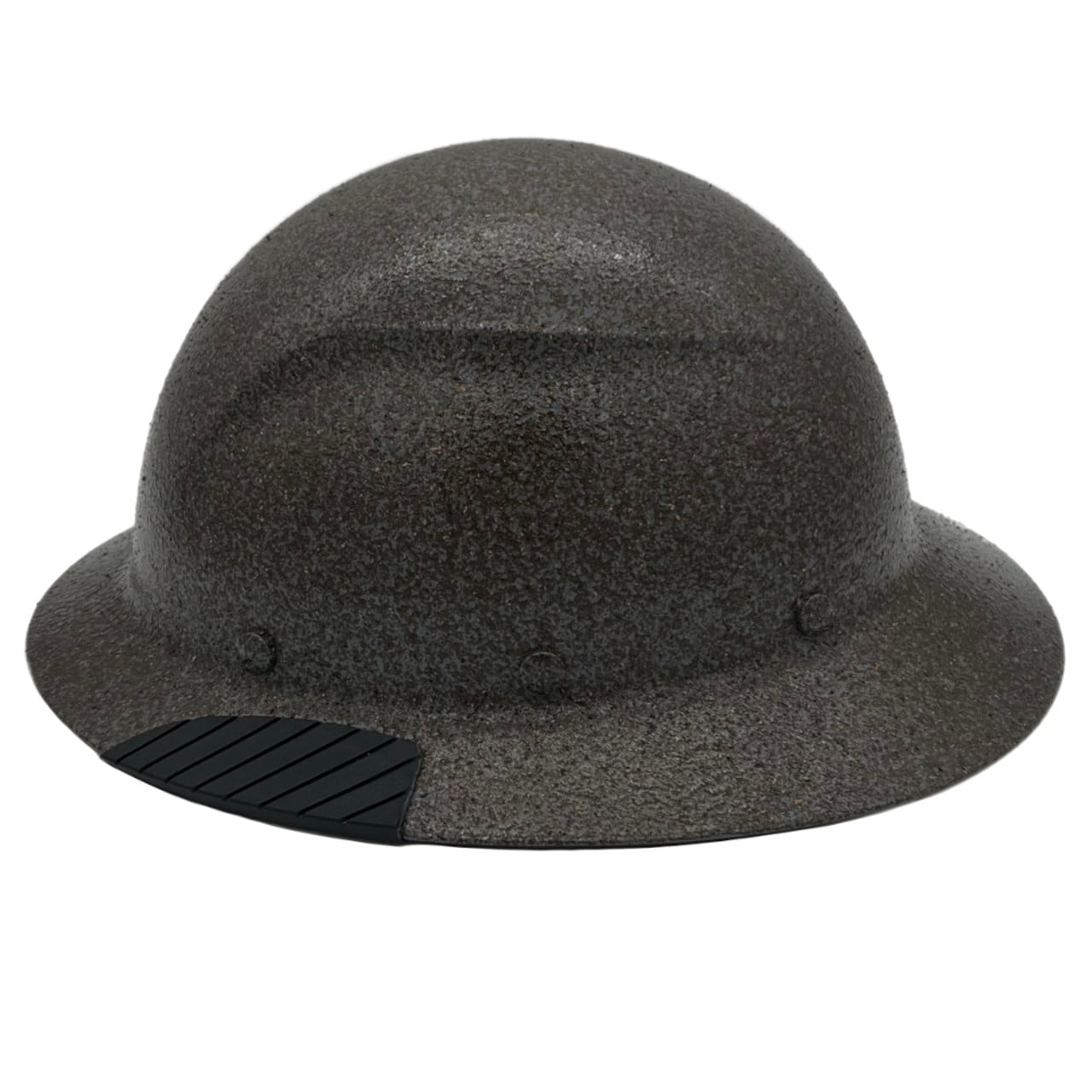 Lift Safety Actual Carbon Fiber Hard Hat - Full Brim Textured Dark Granite