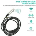 thumbnail image 2 of Microphone Audio Adapter Transform Cable Microphone Equipment Audio Adapter Converter Cable, 2 of 9