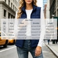 thumbnail image 4 of Women's Vest Sleeveless Zip up Puffer with Pockets Lightweight Stand Collar Warm Gilet Fall Winter Outerwear Layering, 4 of 9