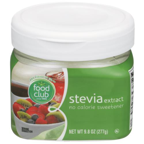 Food Club, Stevia Extract No Calorie Sweetener