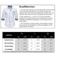 thumbnail image 5 of Camisa de hombre de corte regular Camisa clásica formal Camisas casuales, 5 of 5