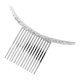 thumbnail image 5 of Peine elegante para mujer, peine nupcial, accesorios nupciales para boda, accesorios para el cabello PLATA Yuyangstore Peine de pelo de moda para mujer, 5 of 7