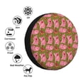 thumbnail image 5 of Spare Tire Cover, Cartoon Pigs Wheel Cover Tire Covers for Trailers Car Truck Camper Universal Tire Covering Fits Diameter 15 inch, 5 of 7