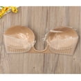 thumbnail image 4 of CNKOO AAOMASSR Ladies Strapless Adhesive Bra Deep U-Shaped Invisible Open Back Bra Suitable for Open Back Dresses, 4 of 6