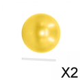 thumbnail image 1 of 2x Pelota de Pilates Pequeña, Pelota de Núcleo, Pelota de Ejercicio Antiexplosión, Pelota de Yoga para Gimnasia, Estiramiento, Equilibrio, Estabilidad 2 piezas, 1 of 8