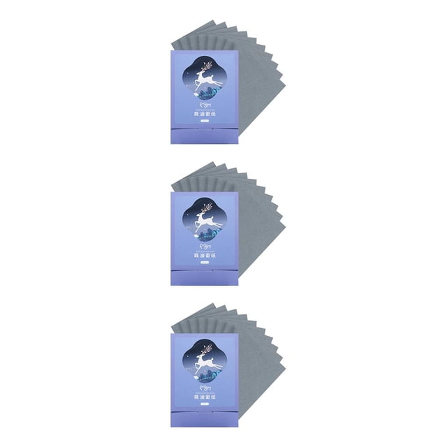Vogacara 1 caja de hojas secantes faciales, toallitas absorbentes de diario, toallitas de Control de aceite eficientes para viajes, empresa, oficina, Type1 NO1 Vogacara CBP251994