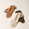 thumbnail image 1 of Guantes japoneses de invierno para mujer, forrados con vellón, gruesos, para montar a caballo, conducir, bonitos guantes de gamuza con pantalla táctil, cálidos y resistentes al frío para invierno, 1 of 5
