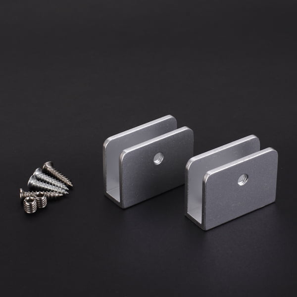 Balustrades For 4-8MM Glazing Fixing Clips For Handrails 4x Glass Clamps 