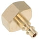 thumbnail image 5 of Conector rápido para compresor de aire a adaptador de manguera de jardín de 3/4" para sistemas de riego de caravanas, fontanería exterior, manguera de jardín dorada, 5 of 7