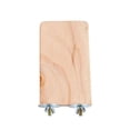 thumbnail image 5 of Chinchilla Hamster Springboard Squirrel Parrot Bird Standing Platform Wooden Pet Toy, 5 of 8