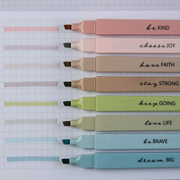 DIVERSEBEE Bible Highlighters and Pens No Bleed, 8 Pack Assorted Color –  CTracyLouie