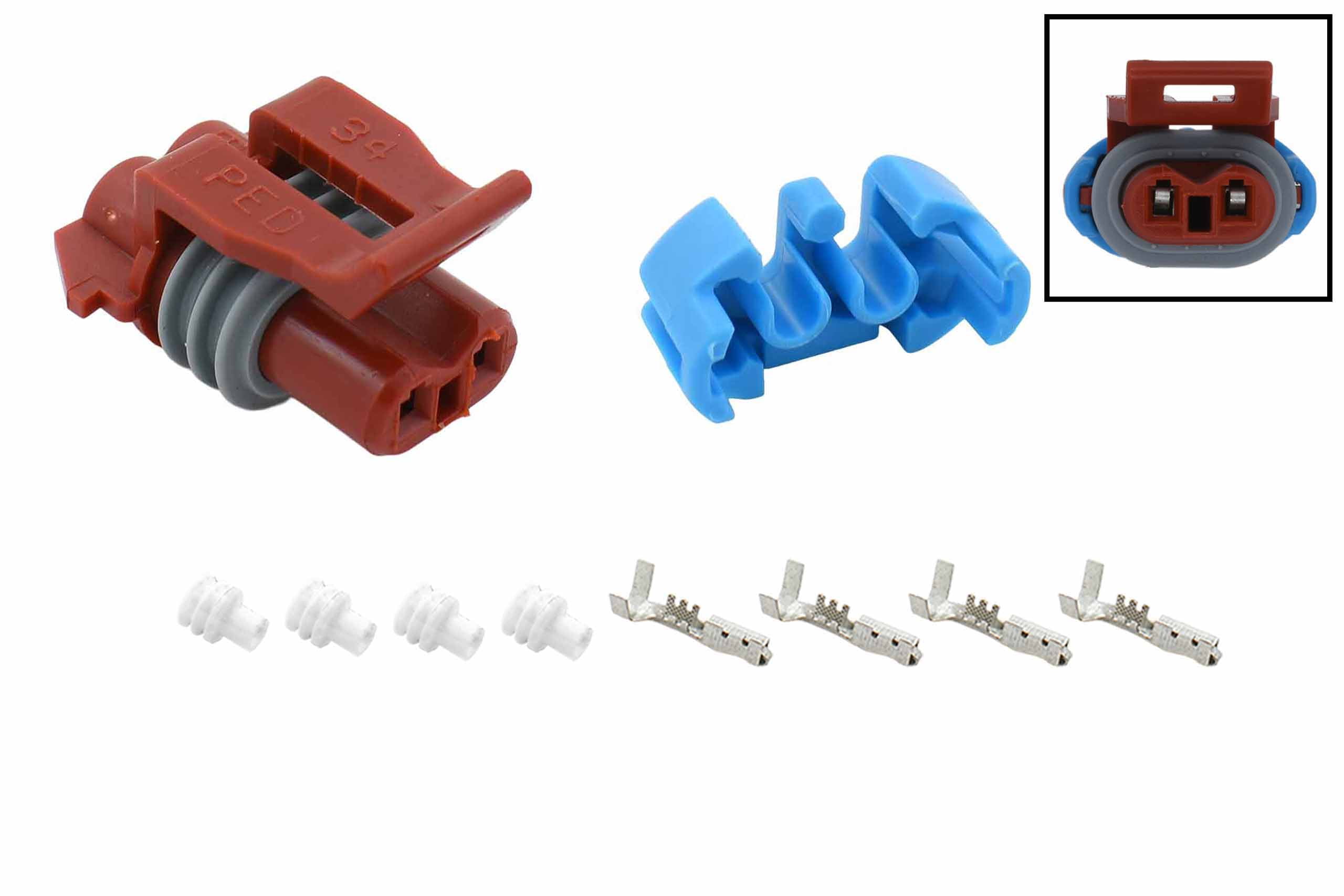 LS Gen 3 Purge Valve EVAP Solenoid Connector Component Kit