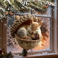 thumbnail image 3 of D 8Cm Forest Animals Decoration Christmas Tree Pendant Holiday Gift Acrylic, 3 of 6