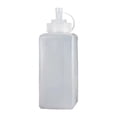 thumbnail image 1 of Dispensador de salsa de botella exprimible, dispensador de ketchup rellenable para uso doméstico en la cocina 800 ml, 1 of 9