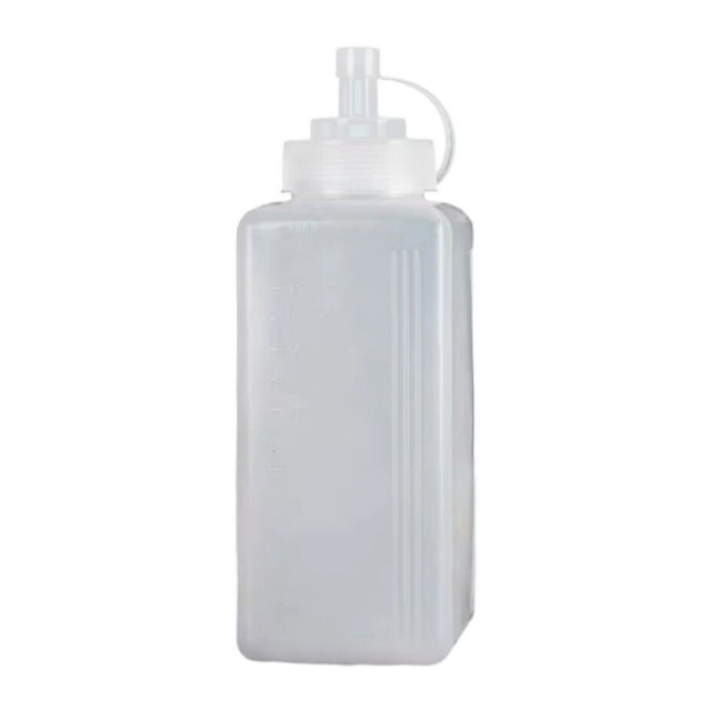 Dispensador de salsa de botella exprimible, dispensador de ketchup rellenable para uso doméstico en la cocina 800 ml