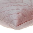 thumbnail image 5 of Parkland Collection Tobyn Transitional Quilted Pink Throw Pillow, 5 of 7