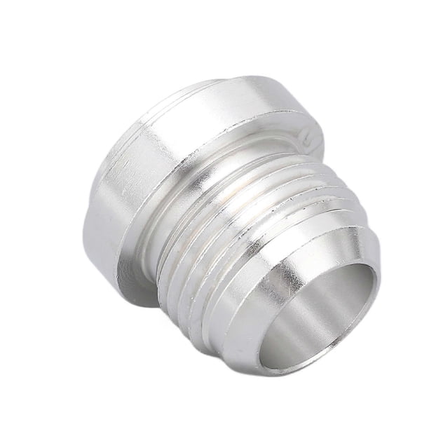 Adaptador de línea de combustible de 2 piezas, accesorio para soldar con rosca macho AN12 12AN