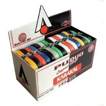 24 Karakal PU DUO Super Grips (Assorted Colors)