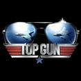thumbnail image 2 of Junior's Top Gun Aviator Sunglasses Logo  Graphic T-Shirt, 2 of 3