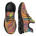 thumbnail image 1 of Nuevas zapatillas psicodélicas coloridas de malla transpirable para exteriores, zapatos casuales cómodos, zapatos para correr de primavera, zapatos planos suaves, nueva moda, 1 of 6