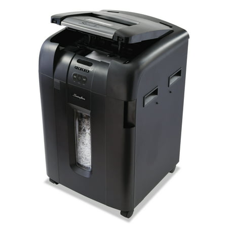 Swingline Stack-and-Shred 600XL Auto Feed Super Cross-Cut Shredder Value Pack, 600