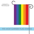 thumbnail image 3 of Toland Home Garden Rainbow Pride LGBTQIA+ Pride Flag Double Sided 12x18 Inch, 3 of 5