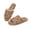 Cartoon Elk, variant on POLERO Christmas Pattern Open Toe House Slippers for Women Men Soft Cotton Indoor Shoes Memory Foam Slip On Bedroom Slippers, Size 4.5-5.5