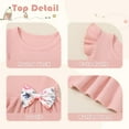 thumbnail image 3 of WESIDOM Toddler Girl Clothes Layered Ruffle Top Floral Shorts Cute Toddler Girls Summer Outfits 2Pcs Clothing Set, 3 of 6
