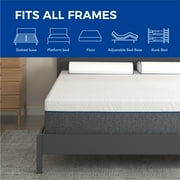 MLILY 12 inch Bamboo Charcoal Memory Foam Hybrid Mattresse in a Box, King mattress