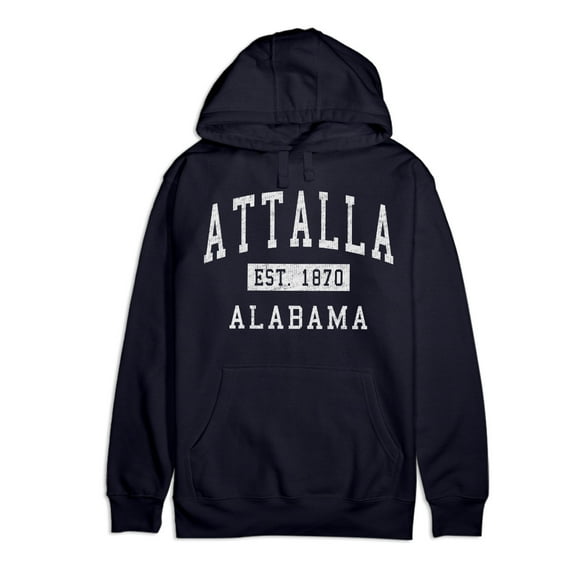 Attalla Alabama Classic Established Premium Cotton Hoodie