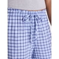 thumbnail image 5 of Joyspun Women's Flannel Sleep Pants, 30” Inseam, Sizes XS-3X, 5 of 6