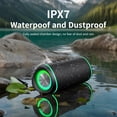 IPX7 Waterproof,30W Portable Bluetooth Speaker, Loud Sound Deep Bass ...