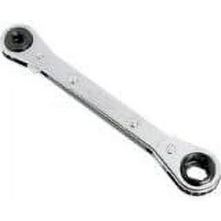 

9397 Reversible Ratcheting Box Wrench 1/4 -3/16 Square x 9 16 -1/2 Hex