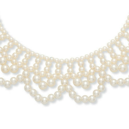 Palm Beach Jewelry Goldtone Simulated Pearl Necklace