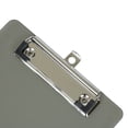 thumbnail image 3 of JAM Paper Mini Plastic Clipboards, 6 x 9, Smoke Gray, 1 Pack, 3 of 4