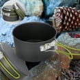 thumbnail image 6 of Gutsdoor Camping Cookware Set Camping Gear Campfire Utensils Non-Stick Cooking Equipment Lightweight Stackable Pot Pan Bowls with Storage Bag for Outdoor Hiking, 6 of 8
