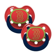 MLB Boston Red Sox Glow in the Dark 2-Pack Pacifiers